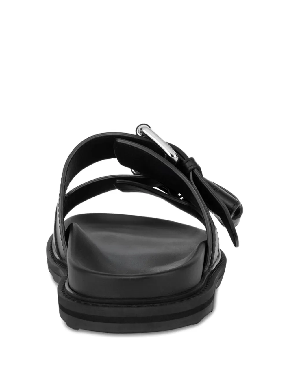 Moschino Sandalen met gesp Zwart