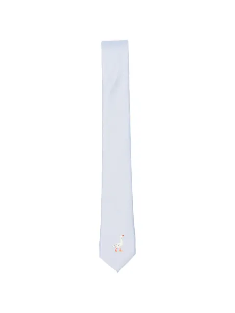 Moschino goose-print tie