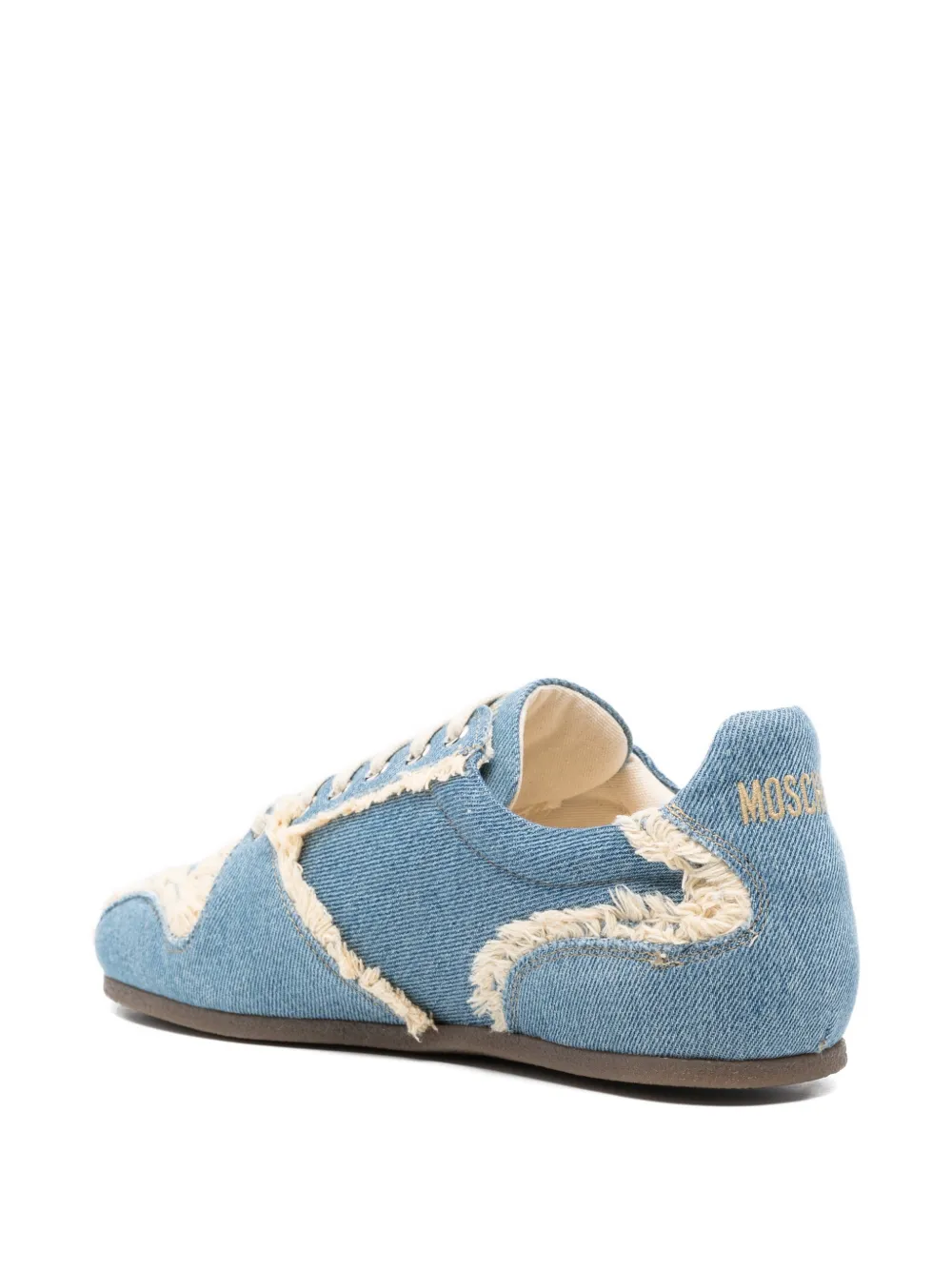 Moschino Sneakers met franje Blauw