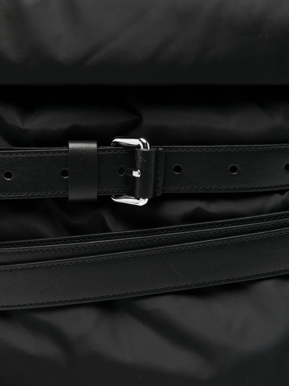 Moschino Rugzak met ceintuur Zwart
