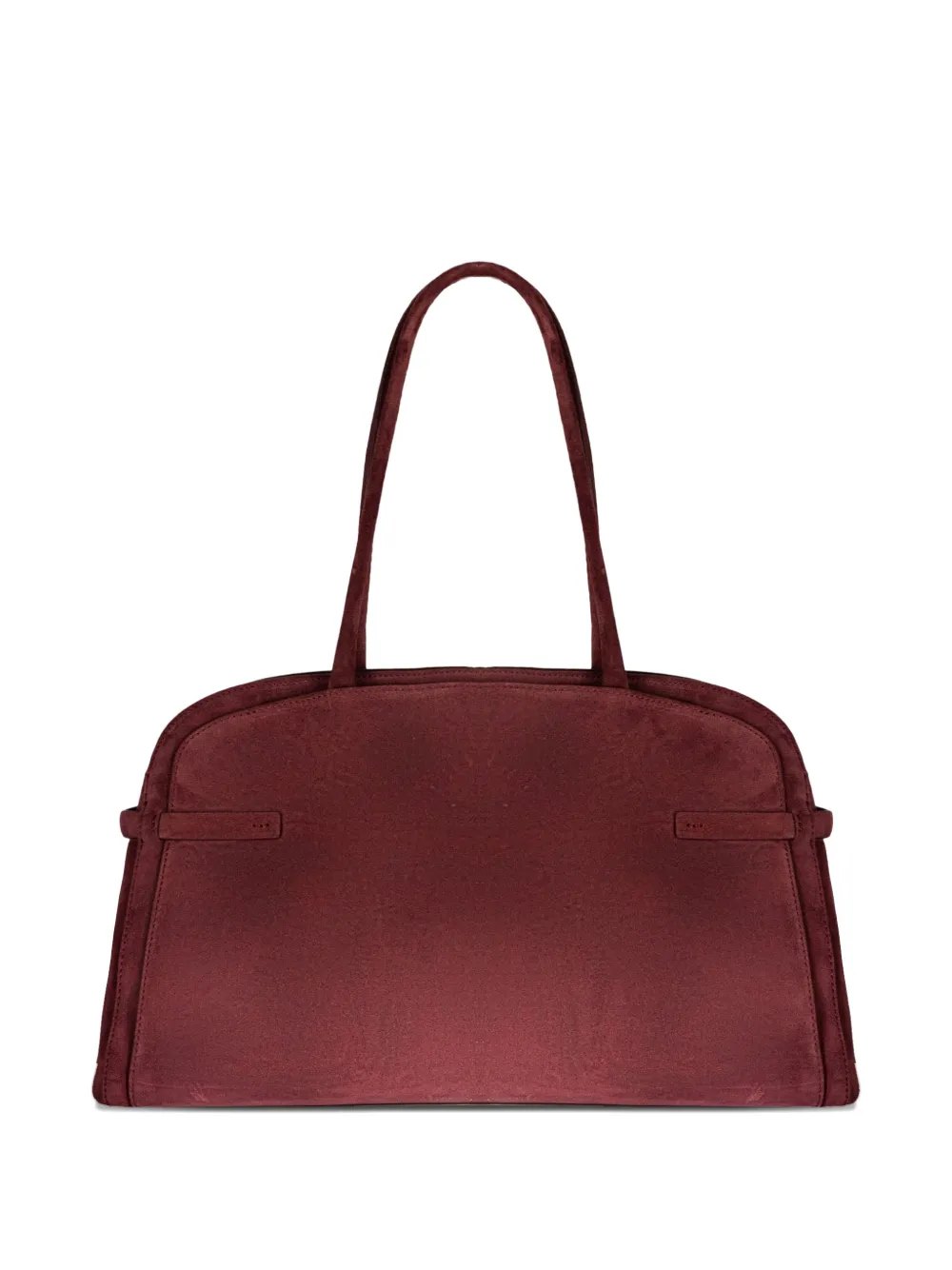 Orciani Aura Peach strap-detail shoulder bag - Rood