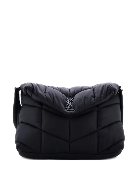Saint Laurent Pre-Owned Loulou Puffer Messenger Bag Quilted Econyl shoulder bag