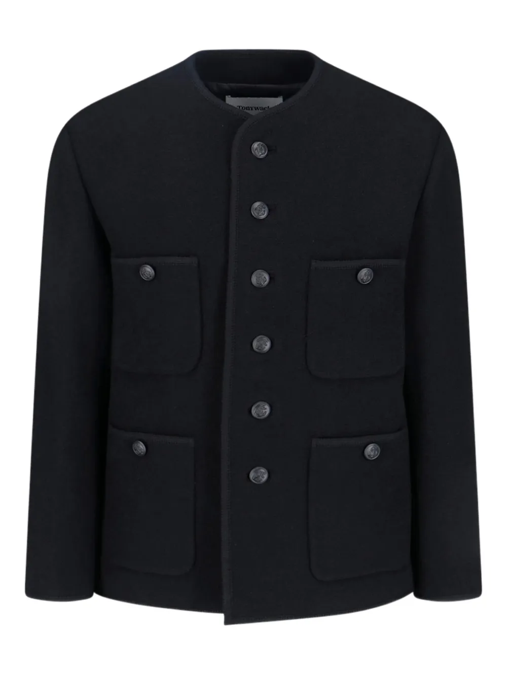 TONYWACK button-up jacket | Black | Image 1
