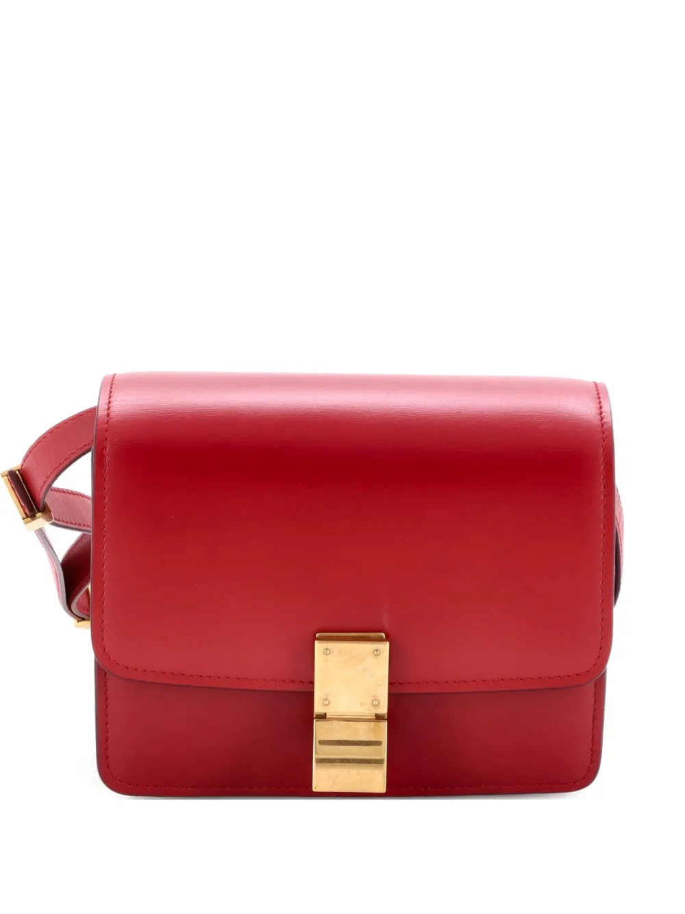Celine Pre-Owned Classic Box Bag Smooth Leather Small crossbody bag - Rosso