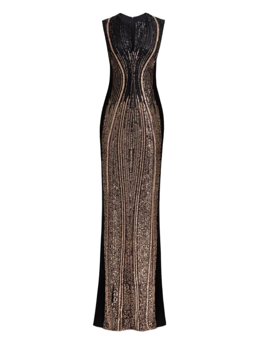 Gemy Maalouf Abito lungo smanicato - Nero