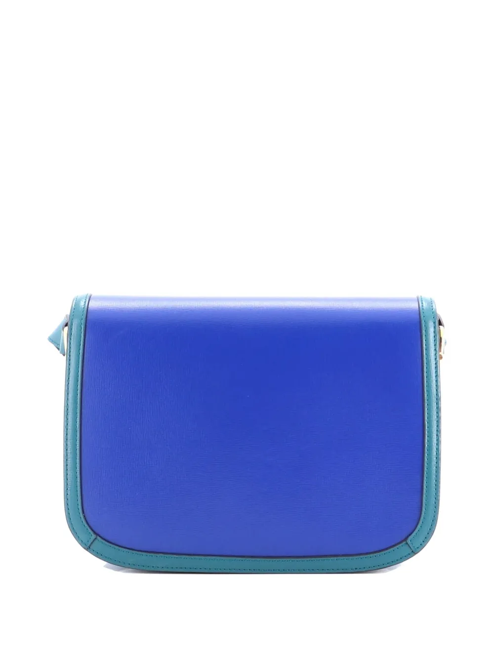 GUCCI Pre-owned Horsebit 1955 Leather Small Shoulder Bag In Blue