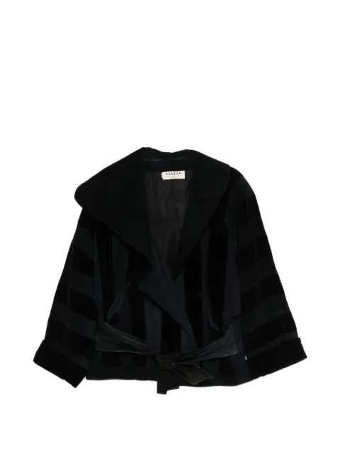 A.N.G.E.L.O. Vintage Cult 1980s striped belted jacket