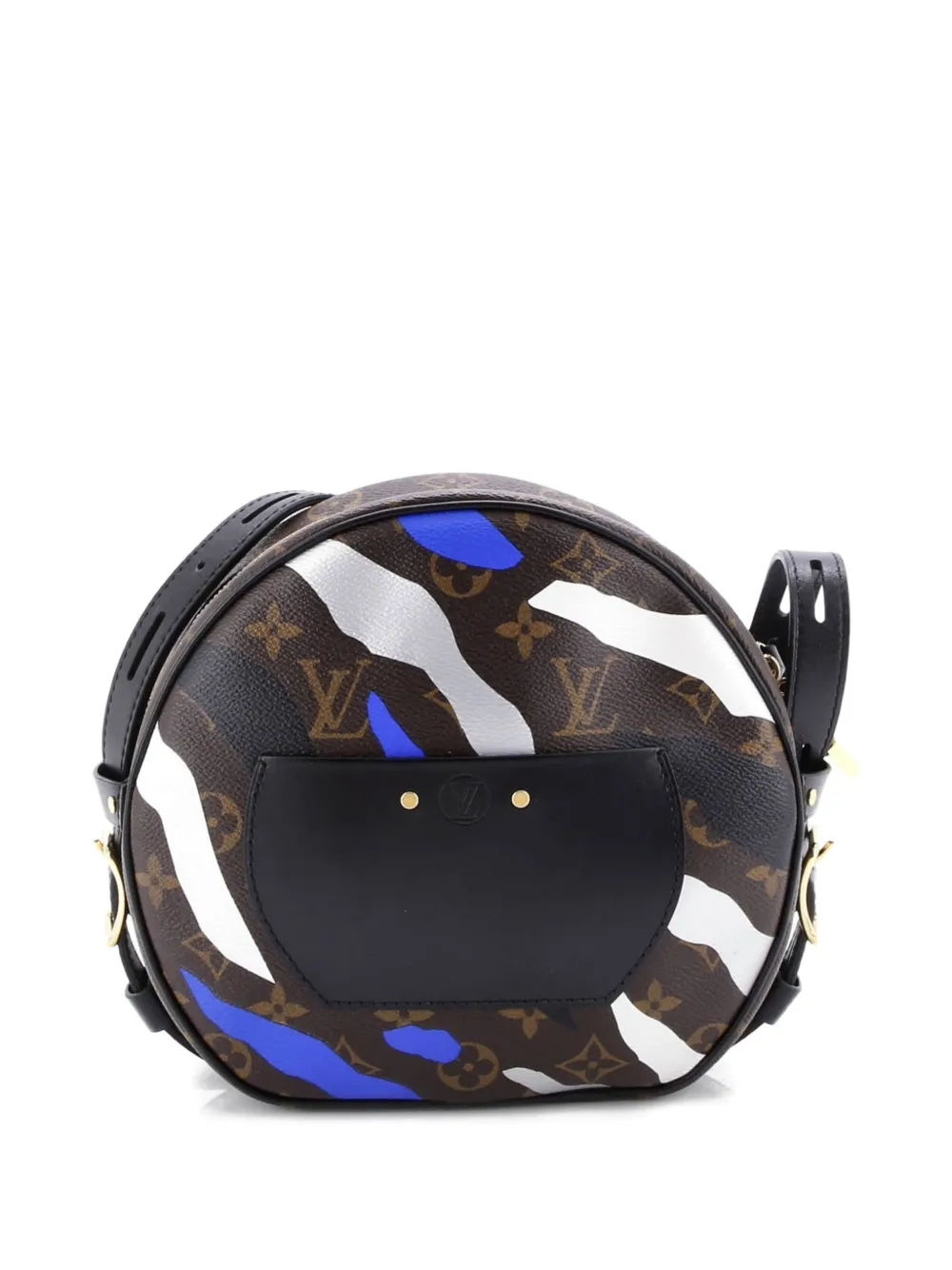 LOUIS VUITTON Pre-owned Boite Chapeau Souple Bag Limited Edition Lol League Of Legends Monogram Canvas Mm Crossbody Bag In Black