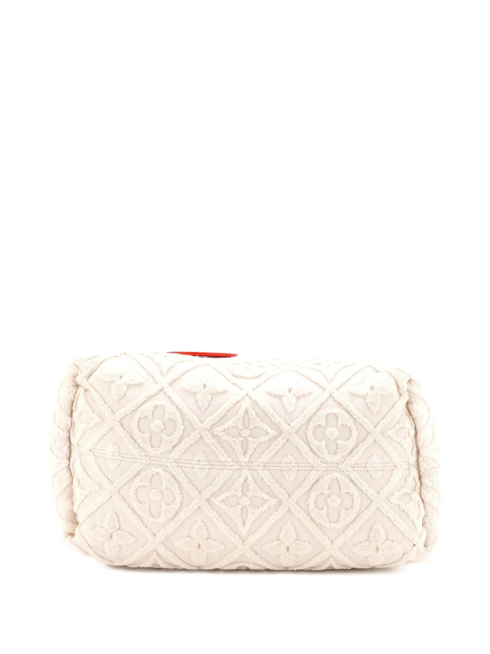 LOUIS VUITTON Pre-owned Lvacation By The Pool Monogram Cotton Tote Bag In Neutral