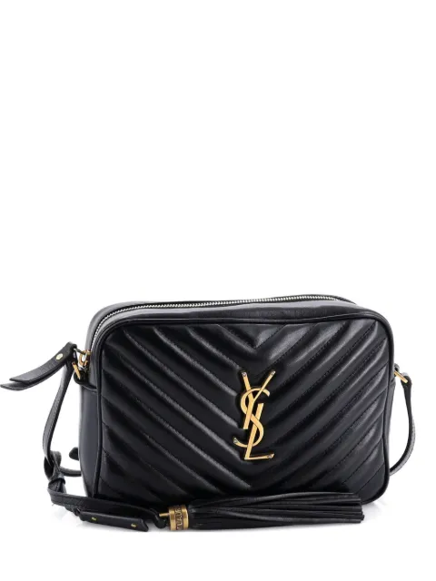 Saint Laurent Pre-Owned Lou Camera Bag Matelasse Chevron Leather Small crossbody bag