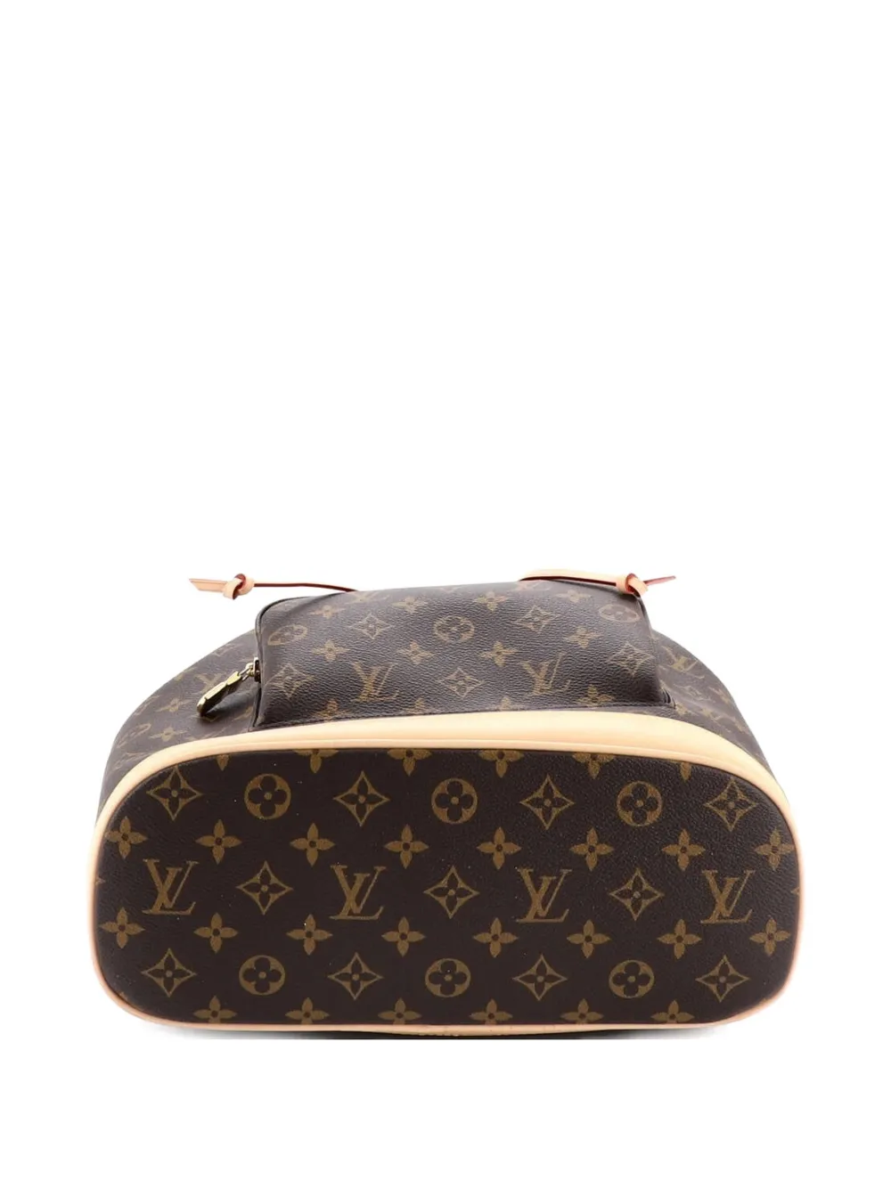 LOUIS VUITTON Pre-owned Montsouris Nnm Monogram Canvas Pm Backpack In Brown