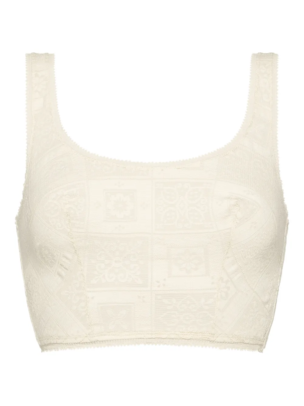 ERES Reggiseno crop Zellige - Toni neutri