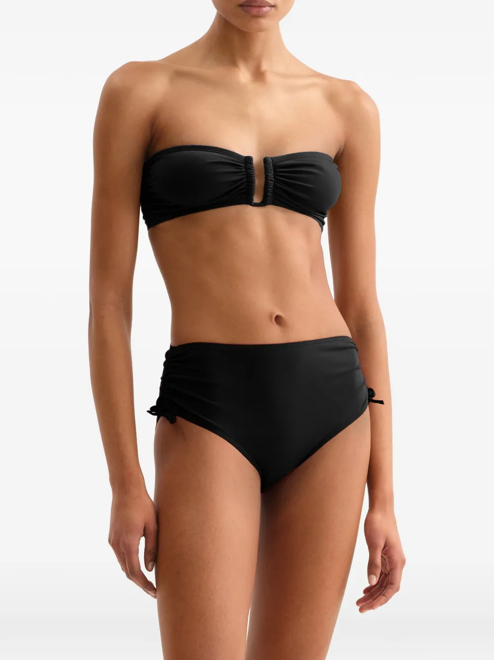 ERES Sofia mid-waist bikinislip met trekkoord Zwart