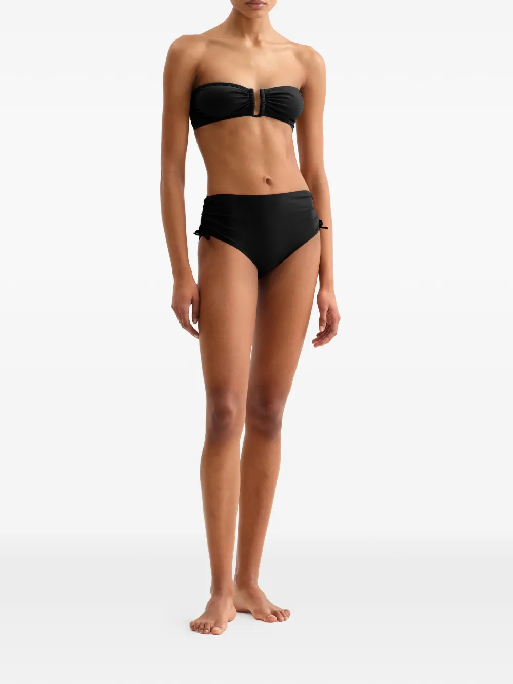 ERES Sofia mid-waist bikinislip met trekkoord Zwart