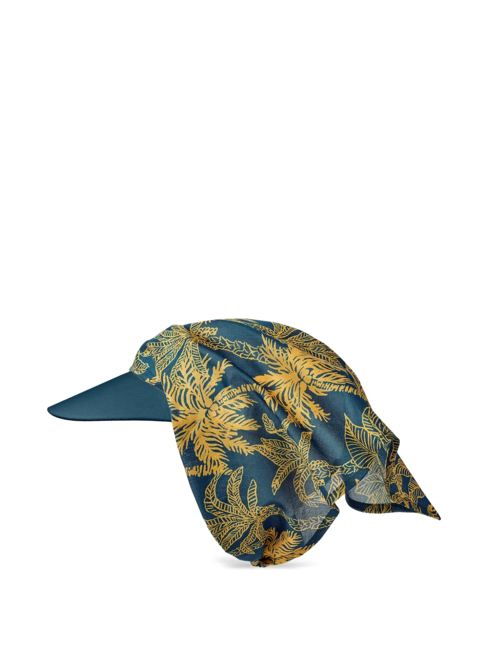  Eres Carlotta Tropical-print Visor - Blue 