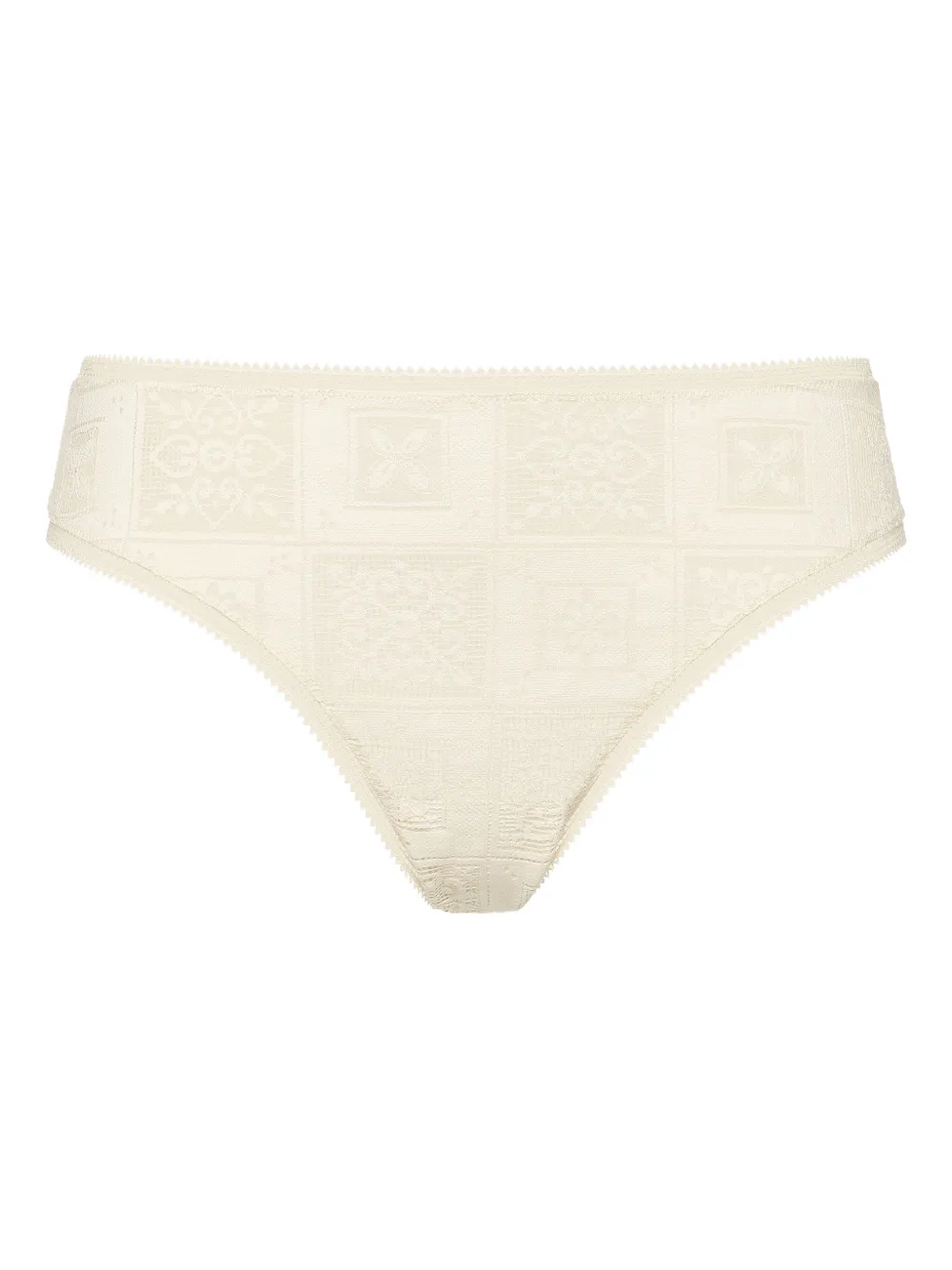 ERES Gemusterter Mandala Slip - Nude