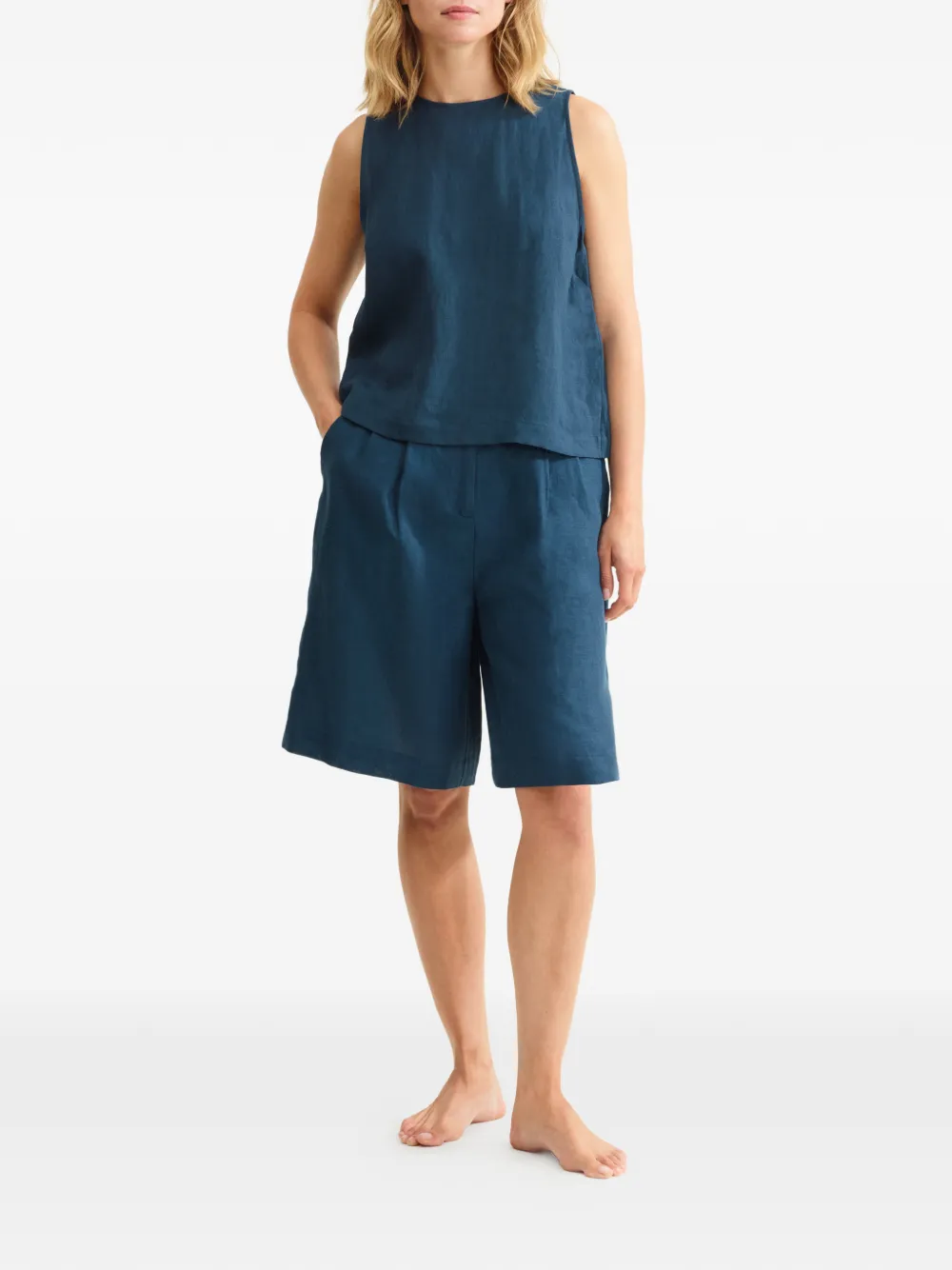  Eres Plaisant Bermuda Shorts - Blue 