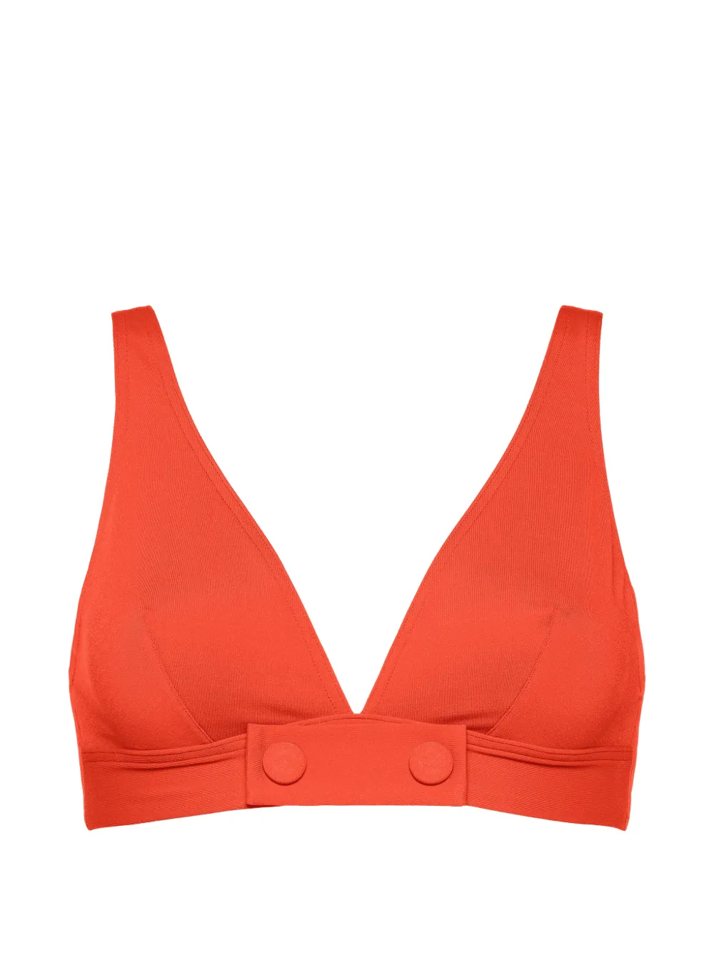 ERES Top bikini con scollo a V - Arancione