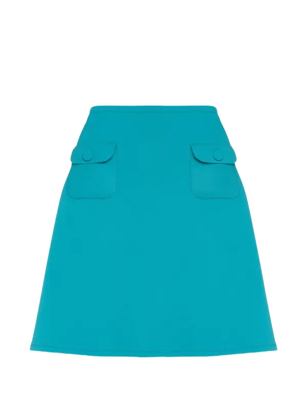 Eres Maritime Mini Skirt in Blue