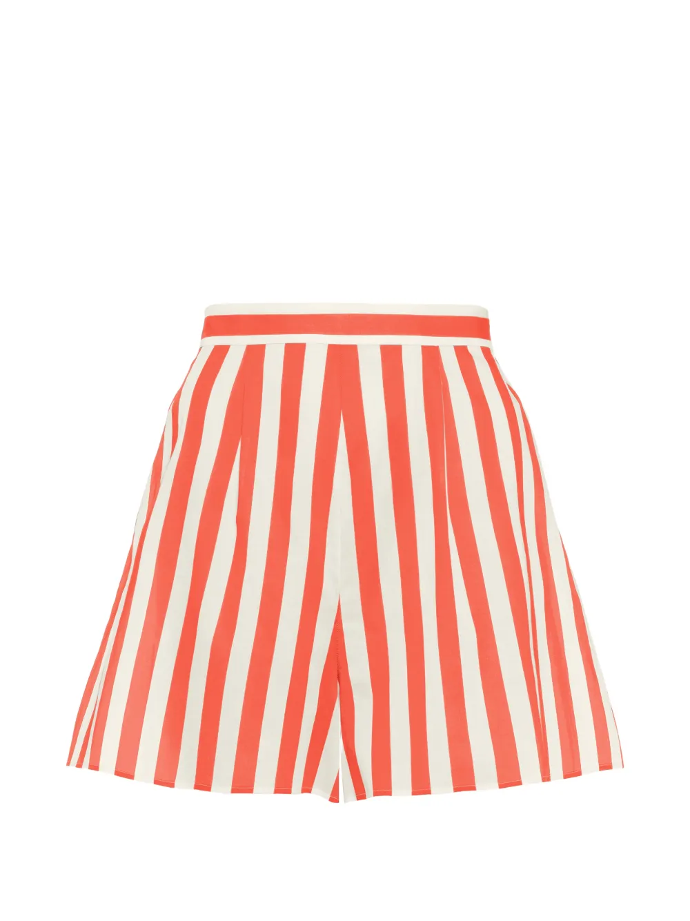 Eres Striped Shorts In Orange