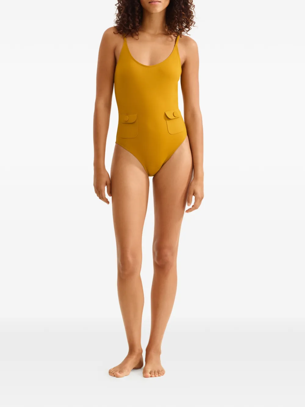 Round-Neck Swimsuit