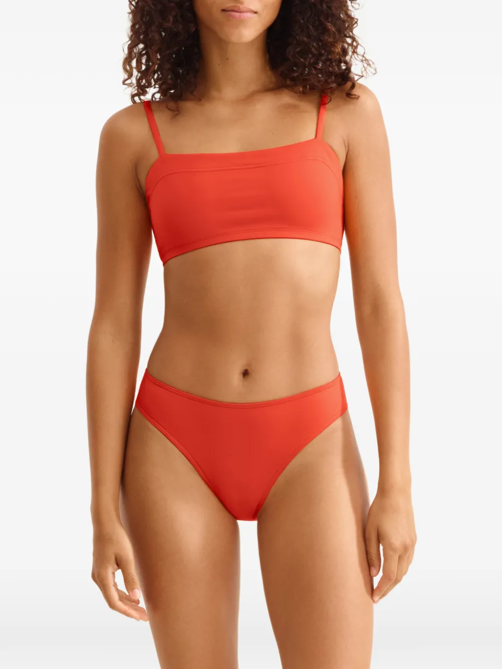 ERES Coulisses high waist bikinislip Rood