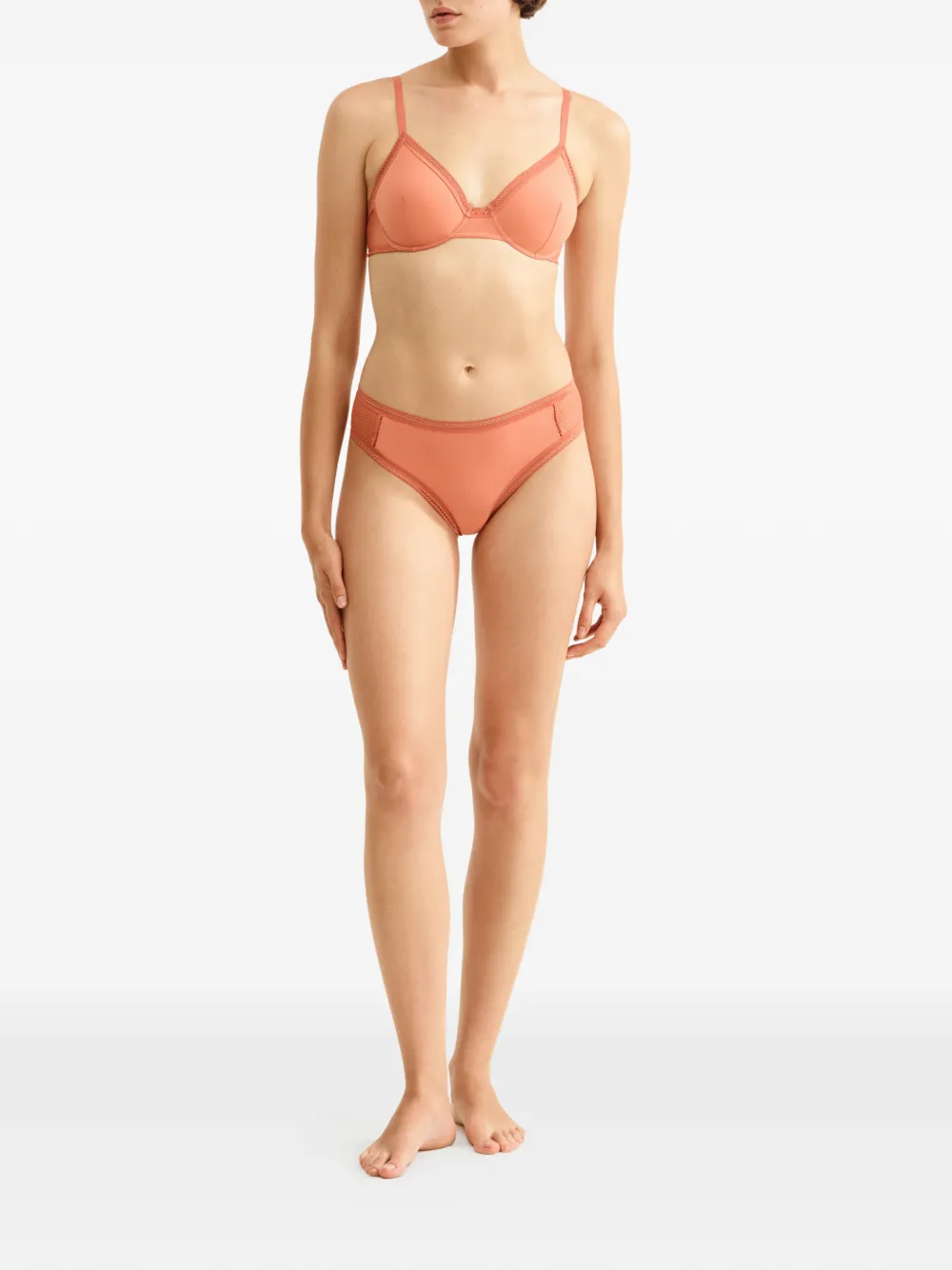 ERES Evanscent slip met afwerking - Oranje