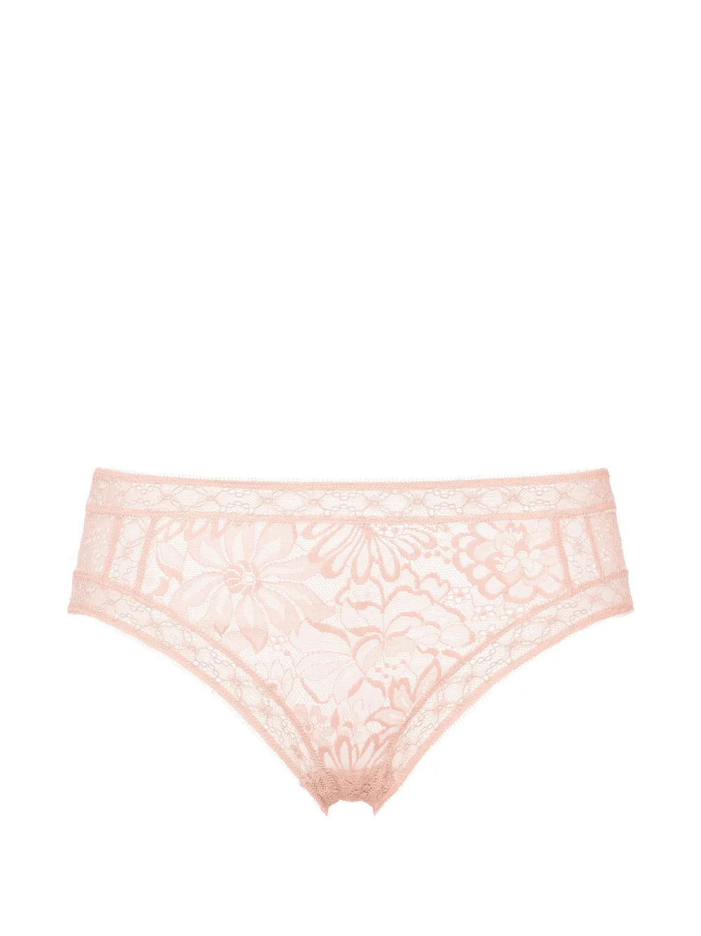 ERES Aérienne floral lace briefs – Pink