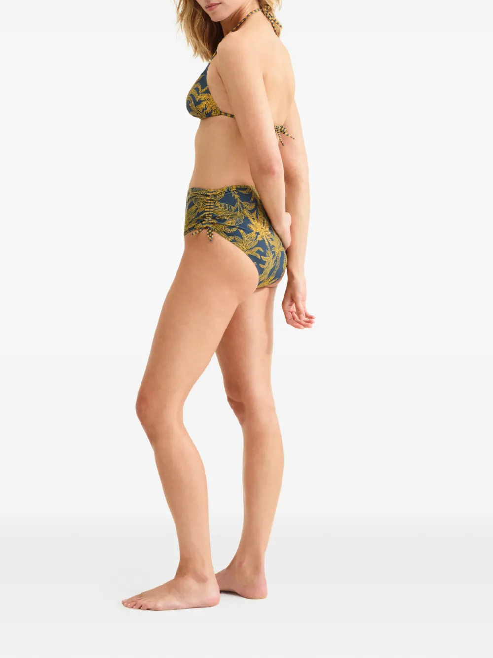  Eres Voyageuse Mid-rise Bikini Bottoms - Blue 