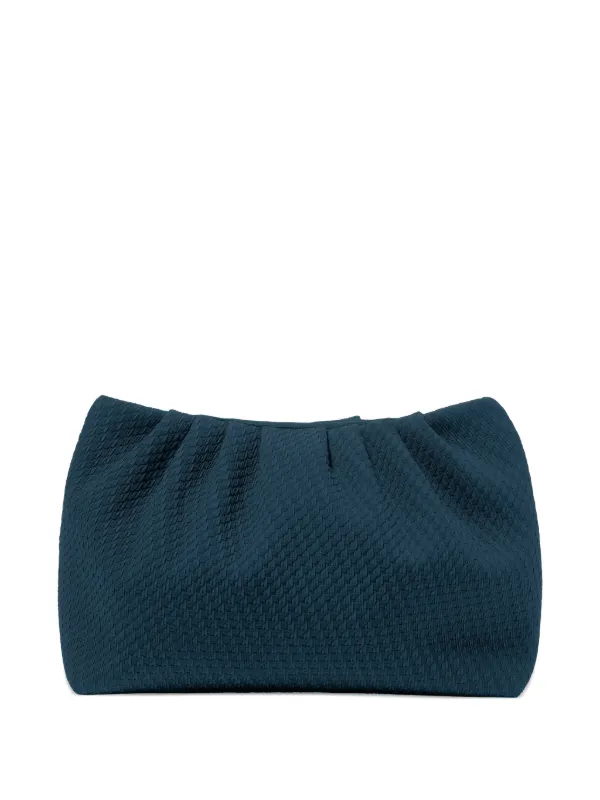 Eres Geometric-pattern Clutch Bag in Blue