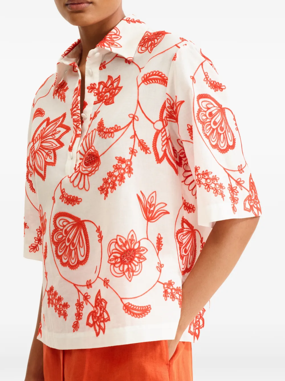 ERES Izana blouse Wit