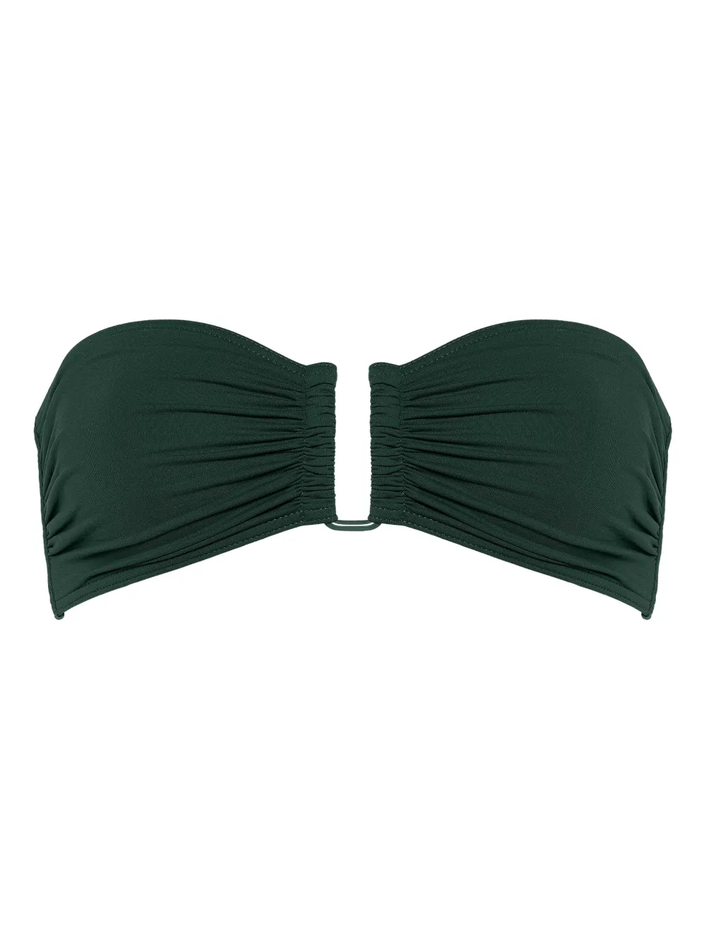 ERES gathered-detail bikini top - Verde