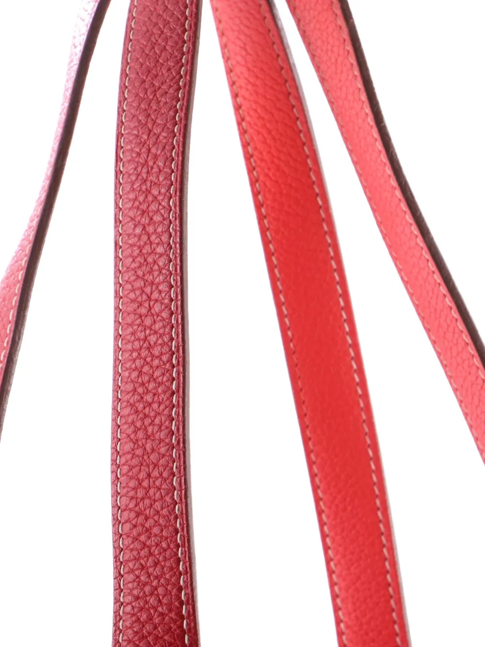 HERMES Pre-owned Double Sens Clemence 45 Tote Bag In Red