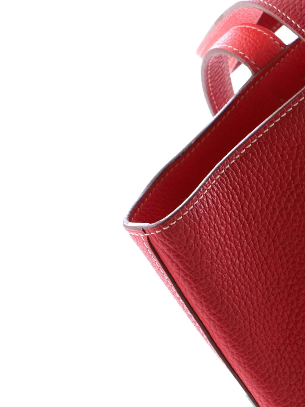 HERMES Pre-owned Double Sens Clemence 45 Tote Bag In Red