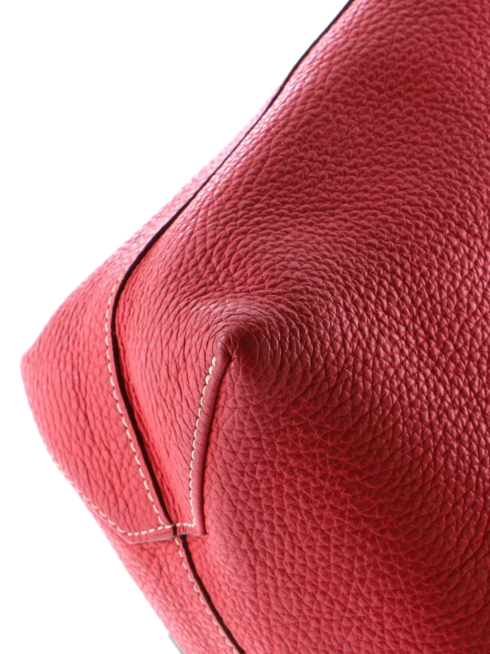 HERMES Pre-owned Double Sens Clemence 45 Tote Bag In Red