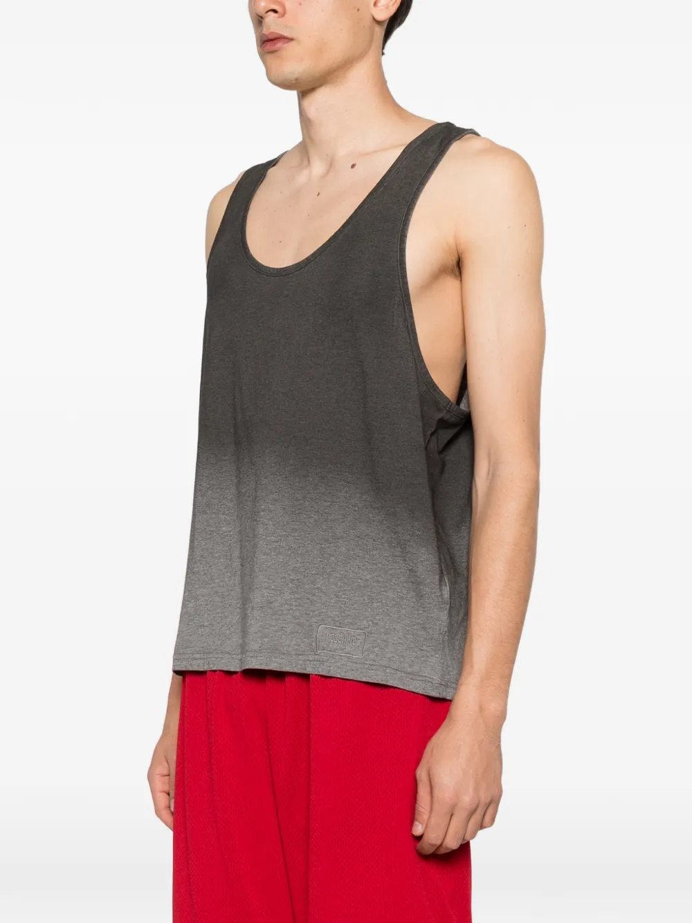 Moschino Tanktop met ombré Grijs