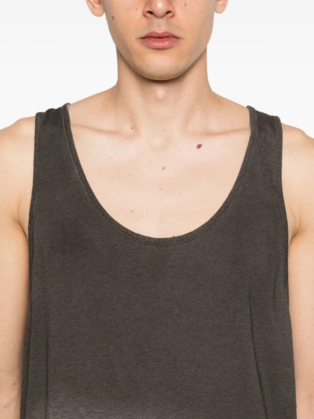 Moschino Tanktop met ombré Grijs