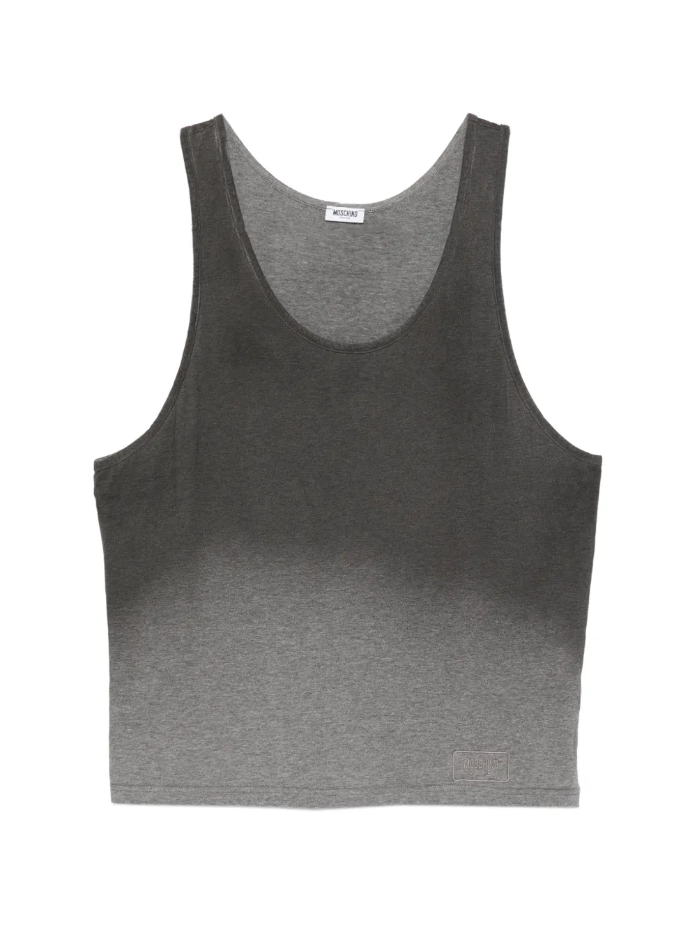 Moschino ombre tank top - Grigio