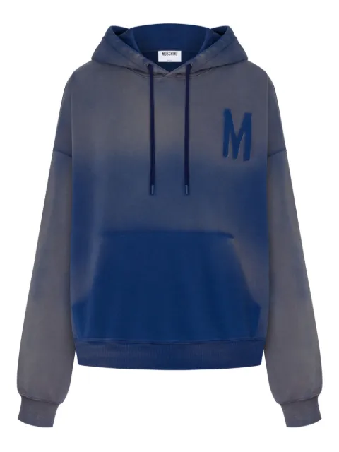 Moschino hoodie à effet dégradé