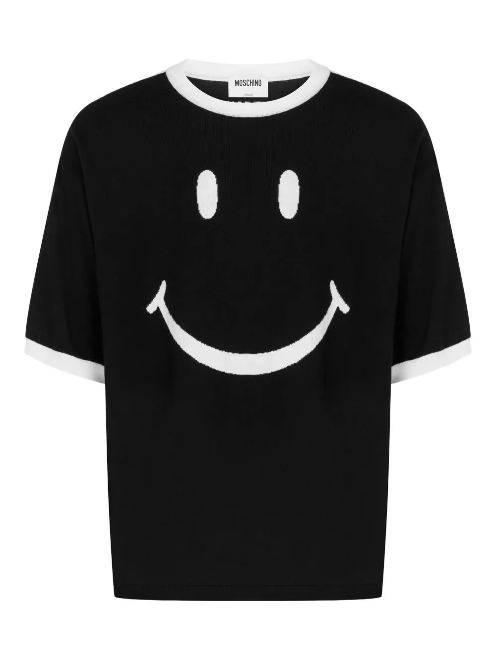 Moschino T-shirt con smiley - Nero