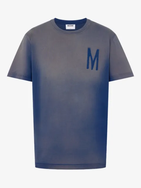 Moschino printed organic cotton jersey T-shirt