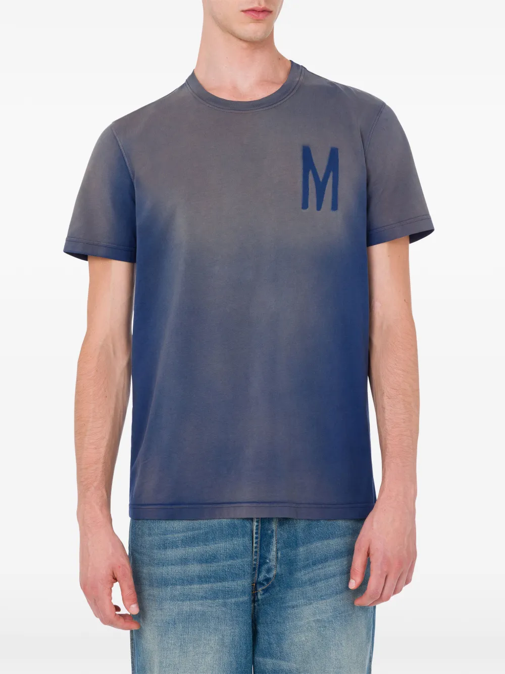 Moschino Katoenen T-shirt Blauw