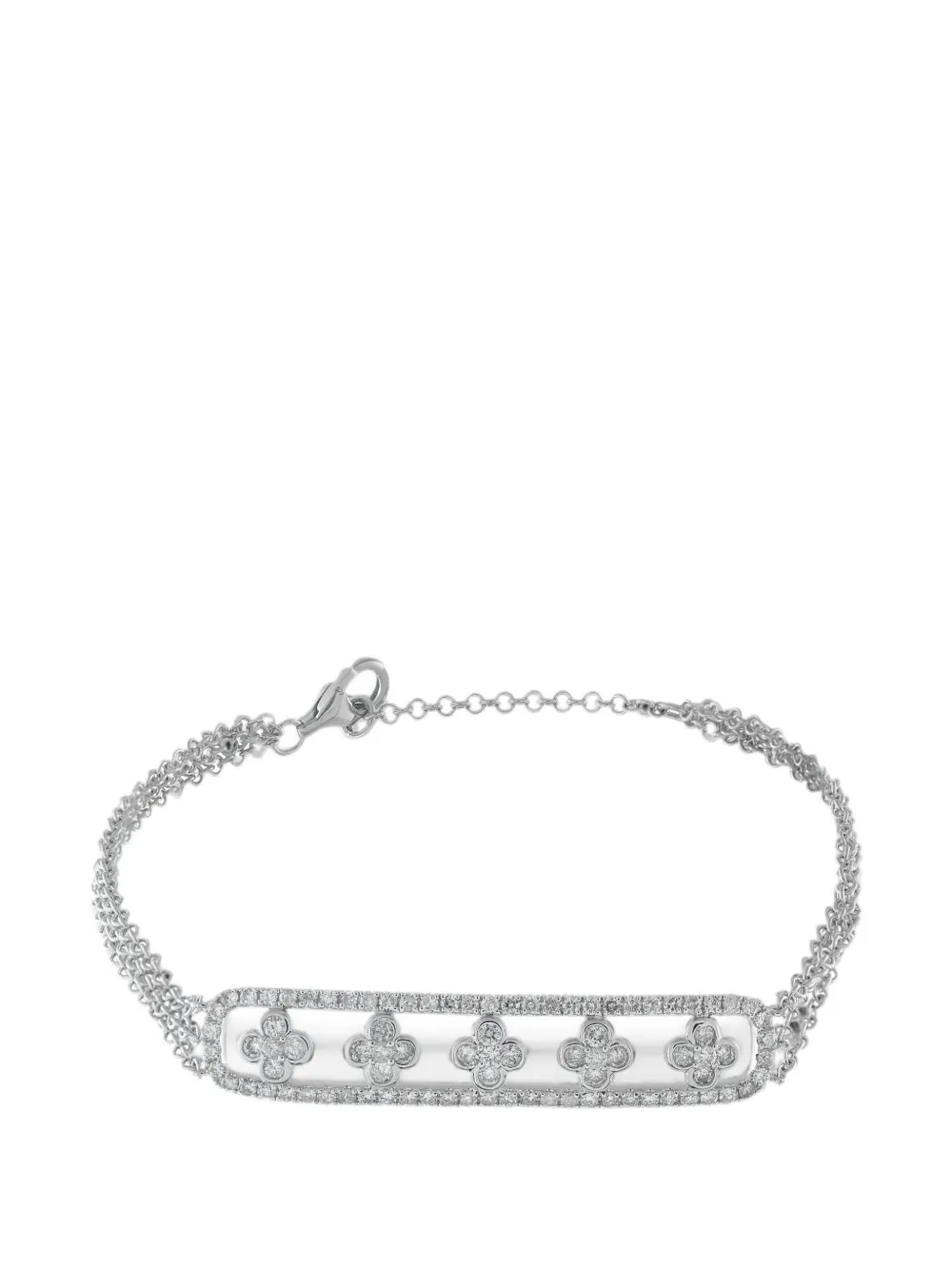 LB Exclusive 14K white gold diamond bracelet - Argento