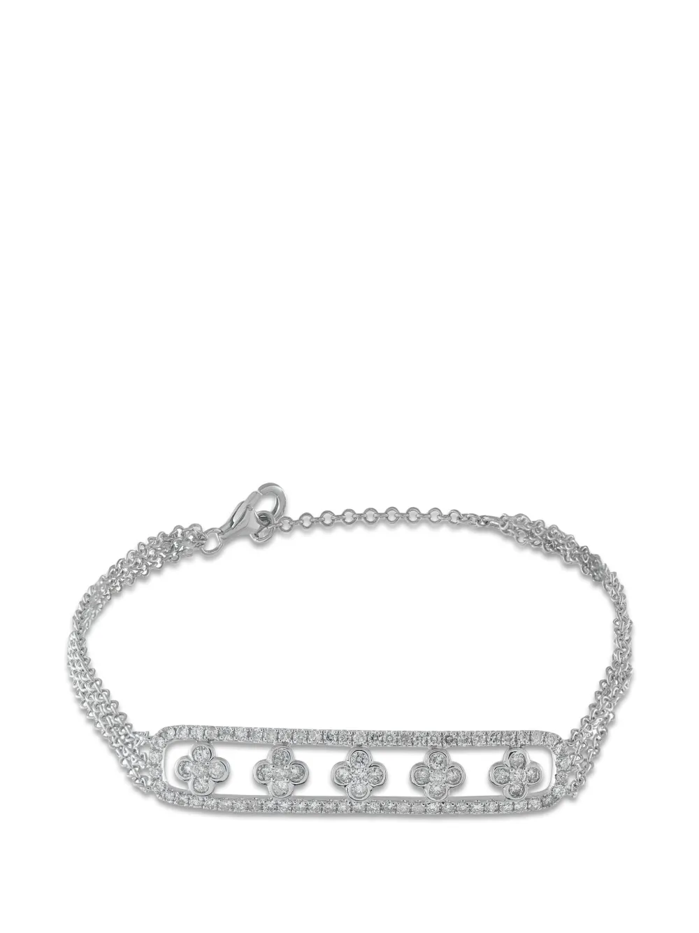 LB Exclusive 14K white gold diamond bracelet - Argento