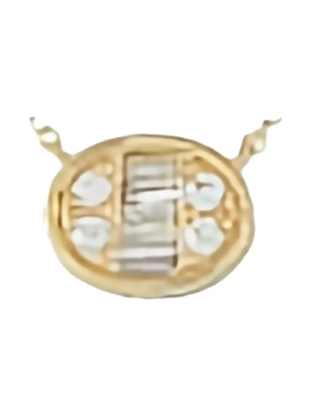 Pre-owned Lb Exclusive 14k Yellow Gold Diamond Necklace