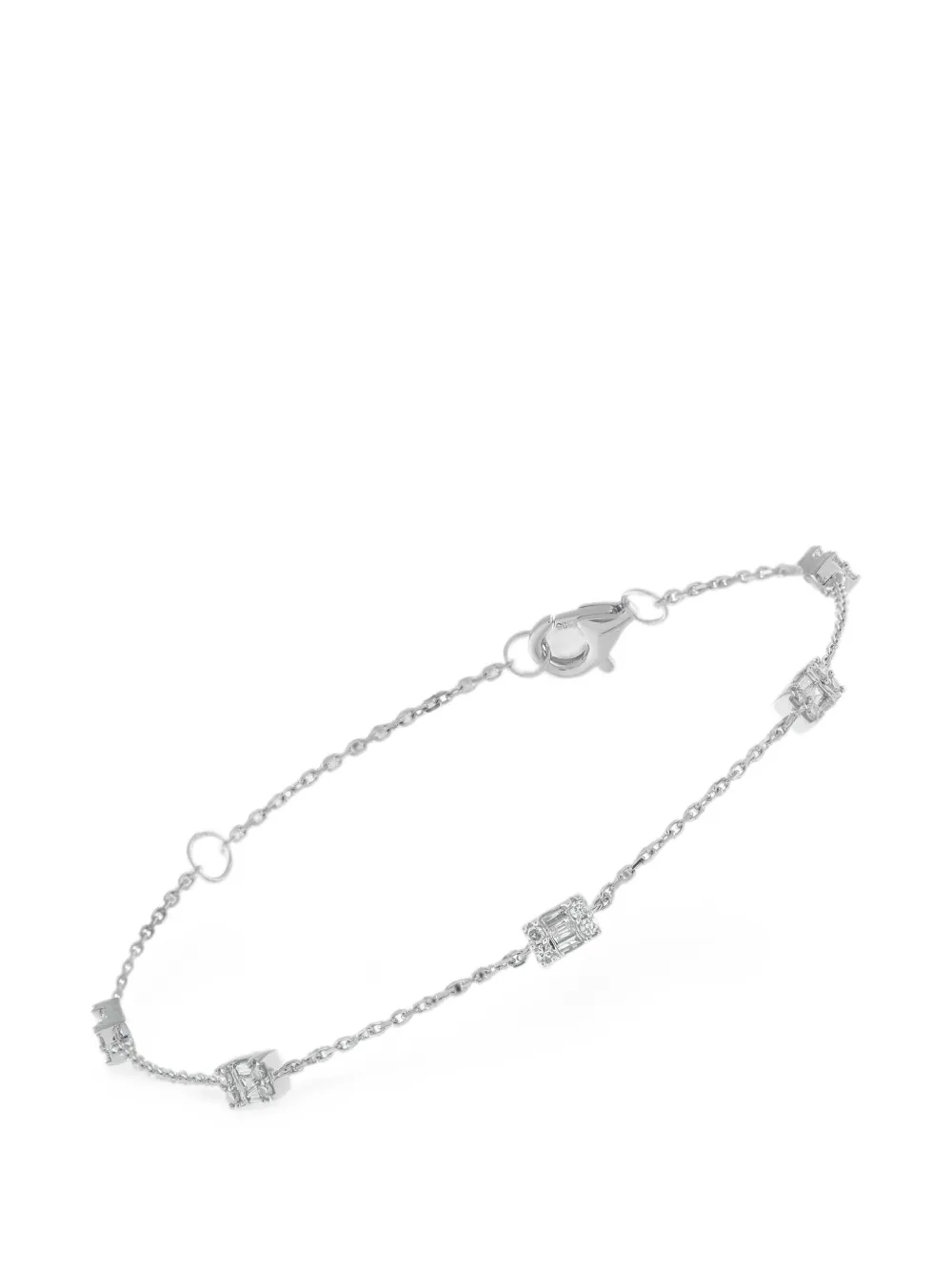 LB Exclusive 14K white gold diamond bracelet - Argento