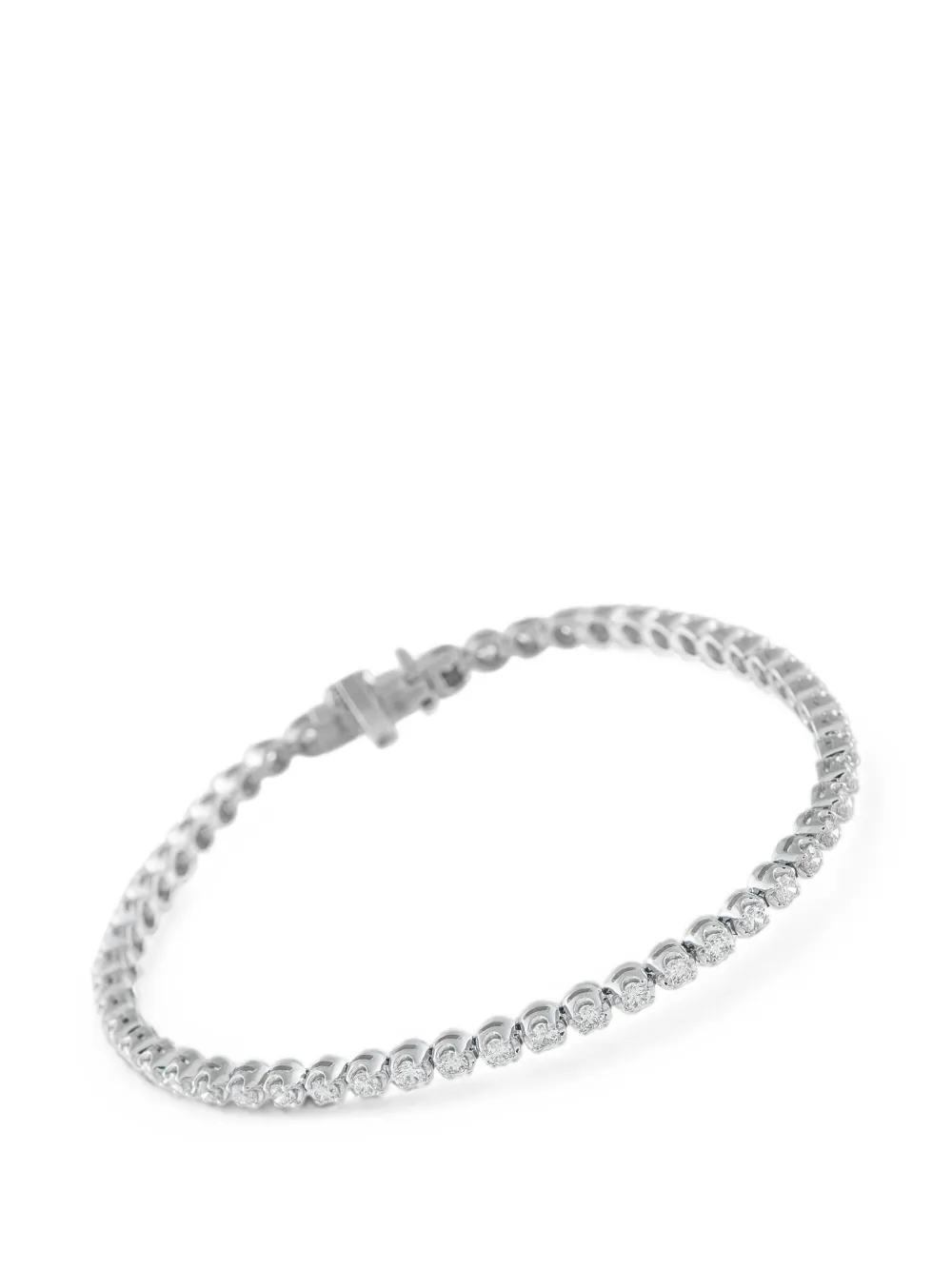 LB Exclusive 14K white gold diamond tennis bracelet - Argento