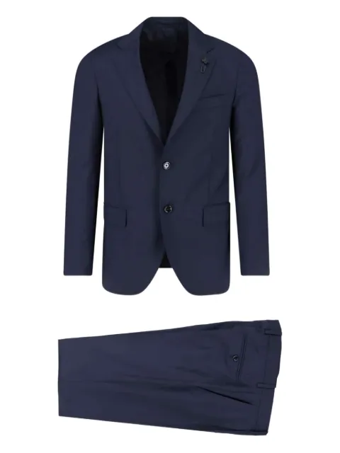 Lardini wool single-breasted suit