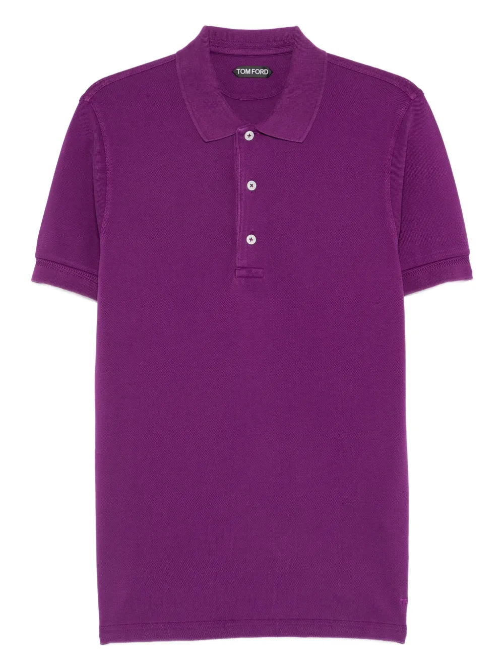 TOM FORD buttoned polo shirt - Viola