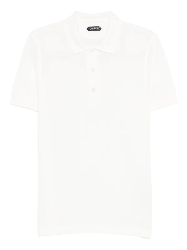 TOM FORD ショートスリーブ ポロシャツ | ホワイト | FARFETCH JP